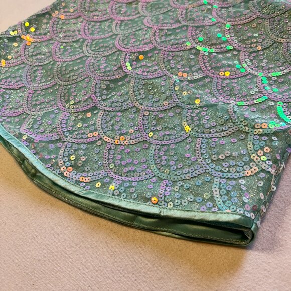 Disney Couture Princess Little Mermaid Sequin Mini Dress Girls 5/6 - Picture 6 of 13